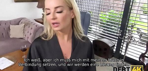 DEBT4k. Die wunderschöne Victoria ist bereit, für all ihre Schulden hart zu ficken